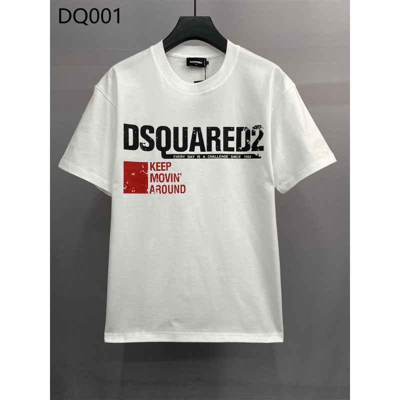 Dsquared2 T-Shirt Micro Wide Loose Letter Print NextBlock