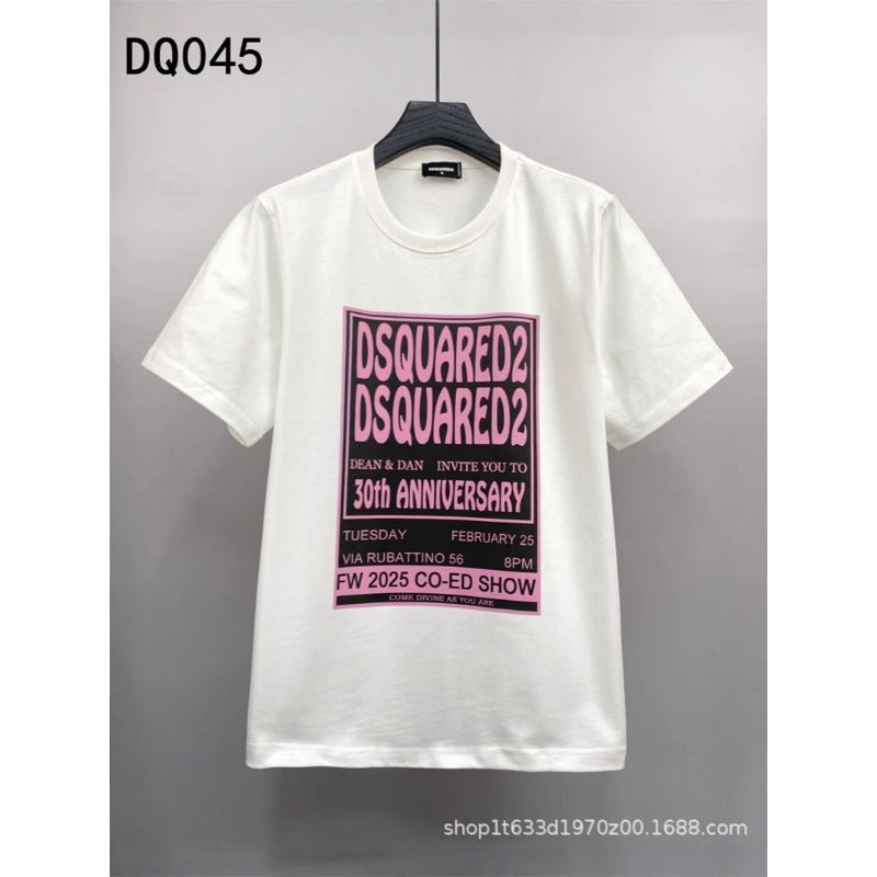 Dsquared2 T-Shirt Letter Print Base NextBlock