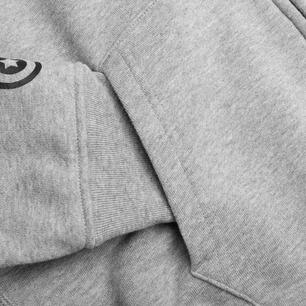 A BATHING APE 2nd Shark Full Zip Hoodie - Gray