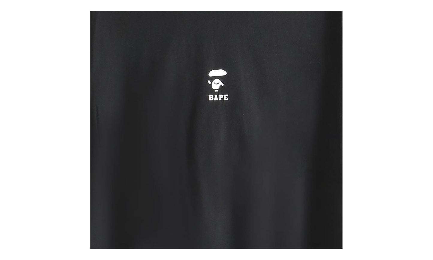BAPE Ape Face Shrunk Tee Black 1L80109309 BLACK