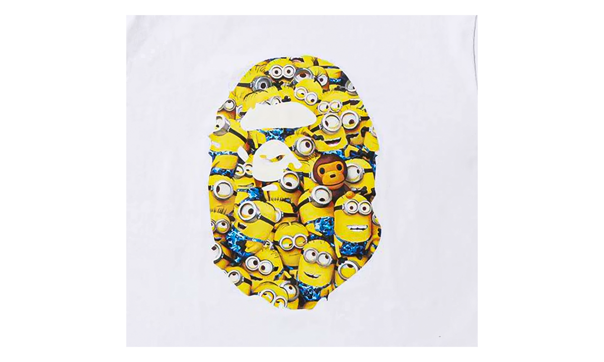 BAPE MINIONS SHIRT White BAPE033