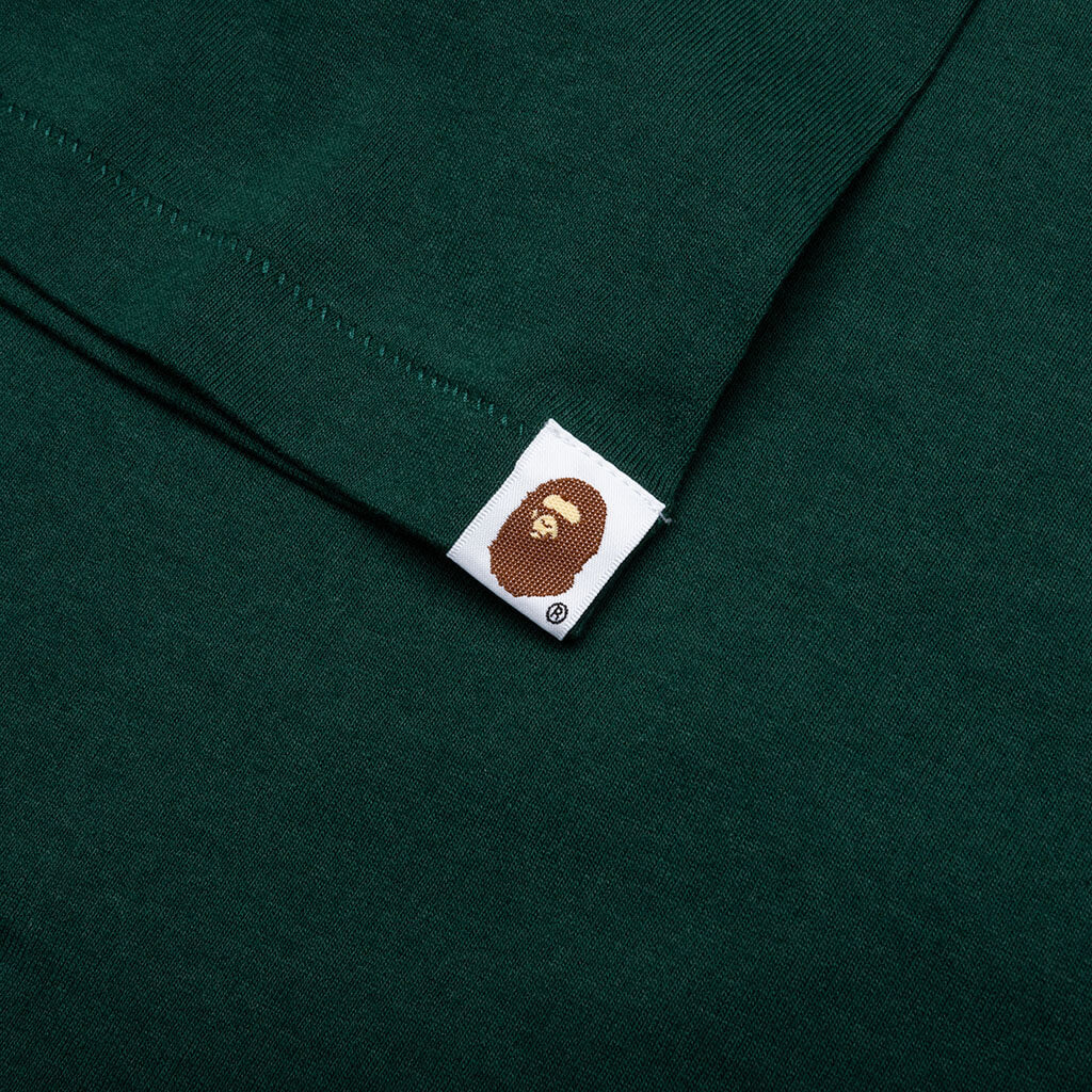 A BATHING APE Logo Tee - Green