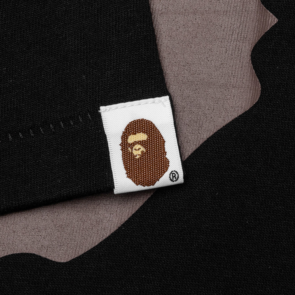 A BATHING APE Big Ape Head Tee - Black