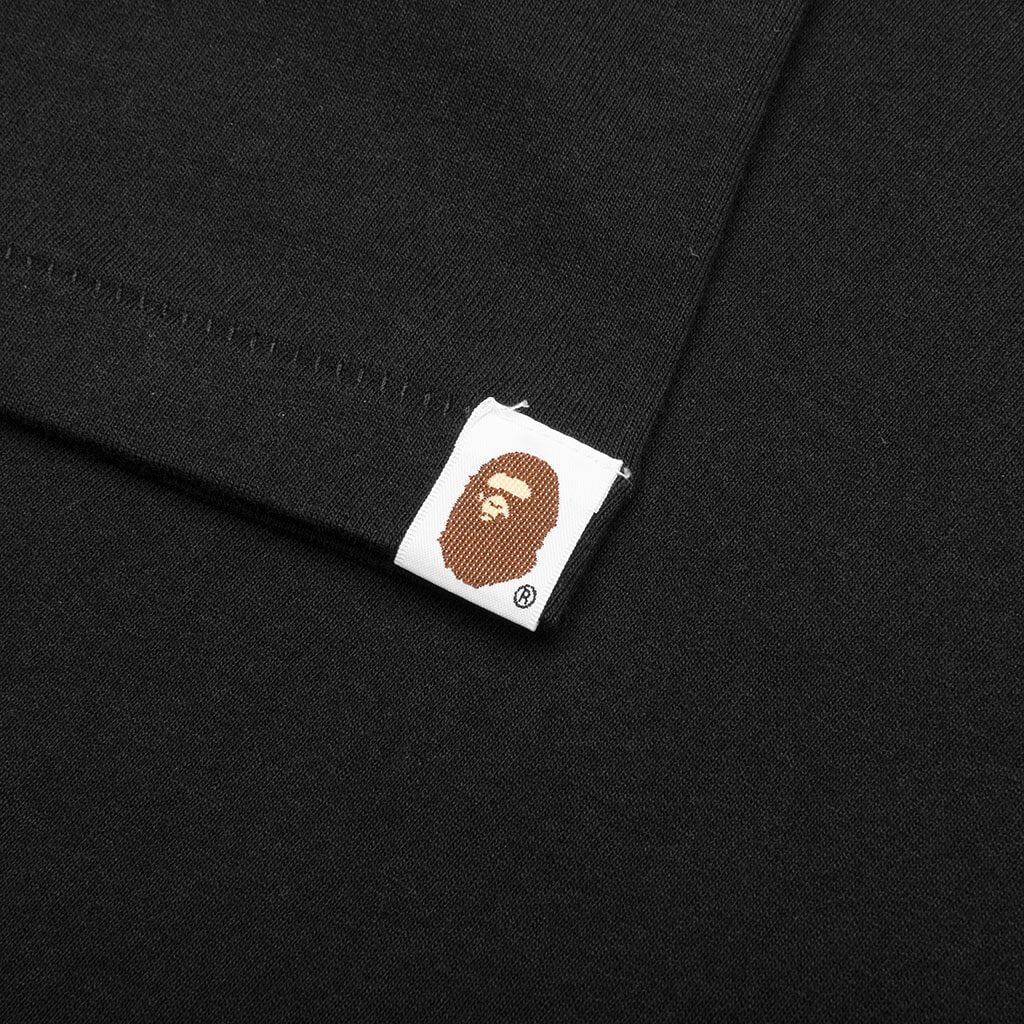 A BATHING APE Multi Camo NYC Logo Tee M - Black