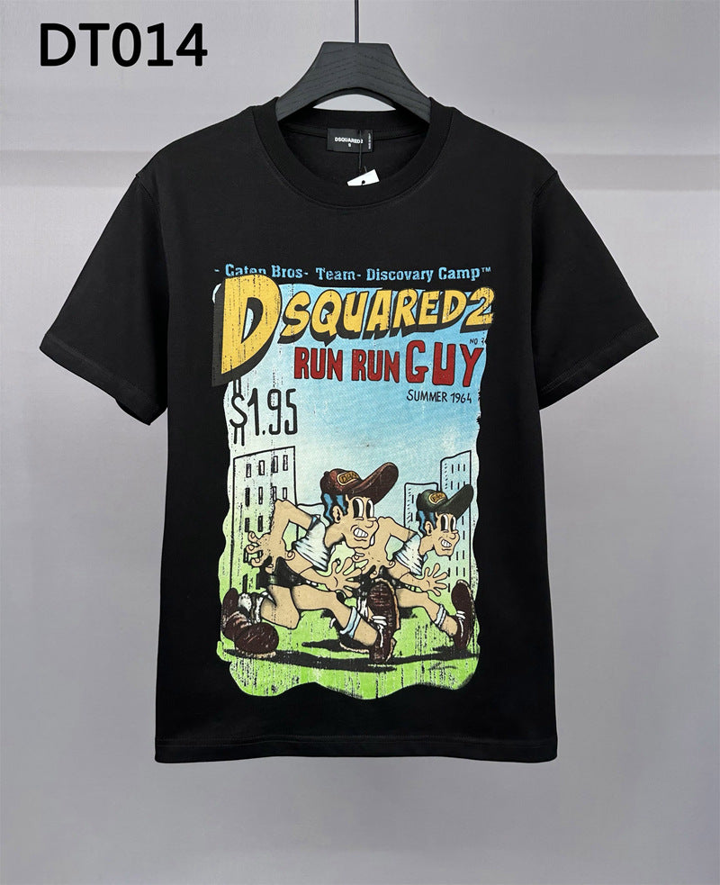 Dsquared2 T-Shirt New Cartoon Personality Printing NextBlock