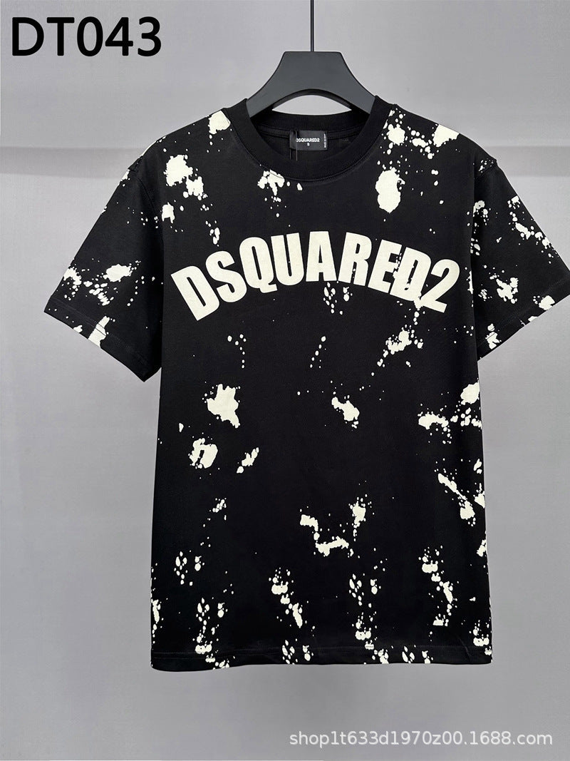 The Dsquared2 T-Shirt is fully printed with the new dragon pattern NextBlock