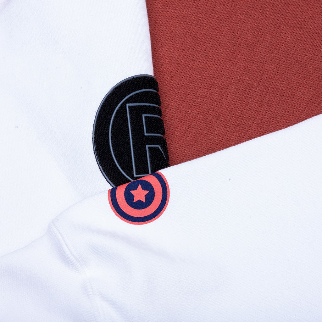 A BATHING APE Shark Full Zip Hoodie France - Burgundy