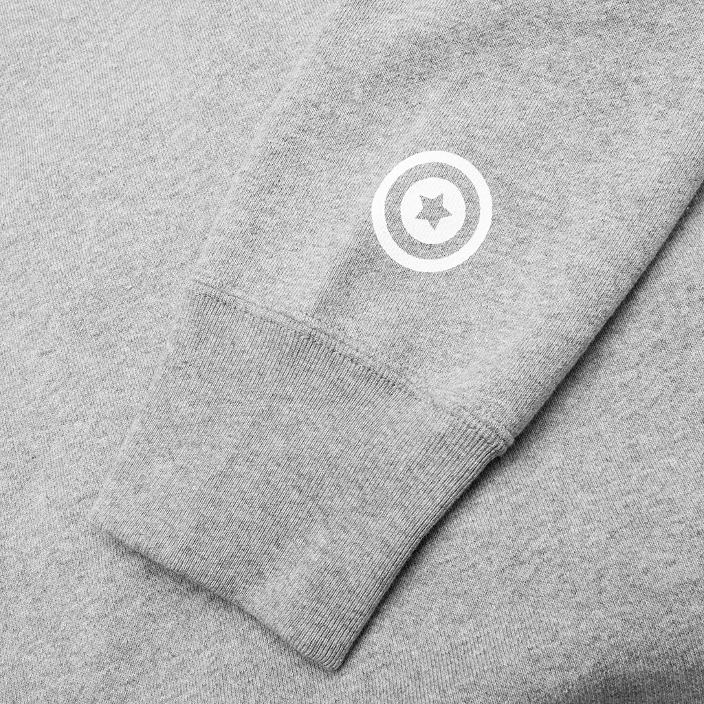 A BATHING APE Shark Full Zip Hoodie - Grey