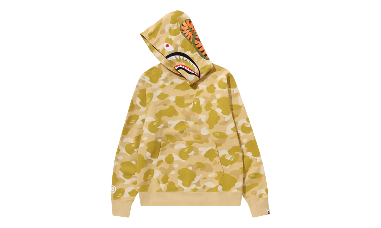 BAPE Color Camo Shark Pullover Hoodie Yellow 1K30 114 002 YELLOW