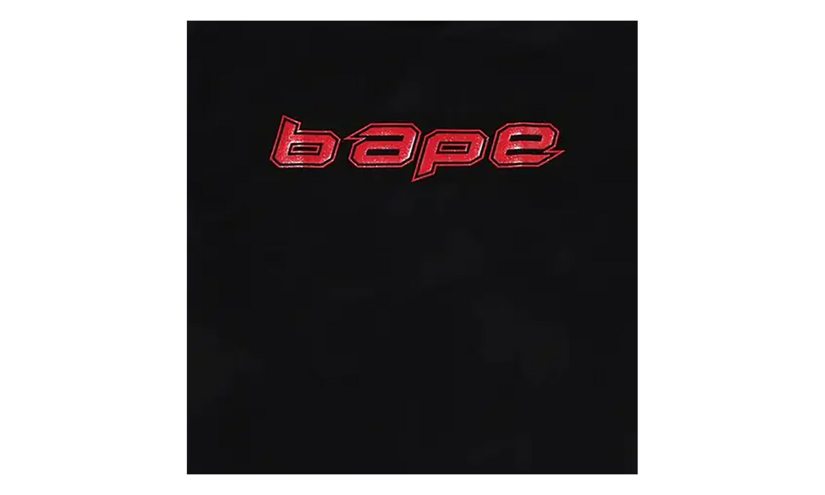 BAPE Silicon Logo Tee Black 1K30 110 036 BLACK