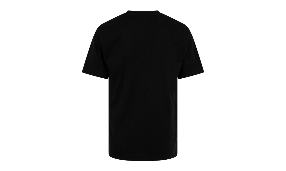 BAPE Glass Beads College Tee Black 0ZXTEM110059DBKX