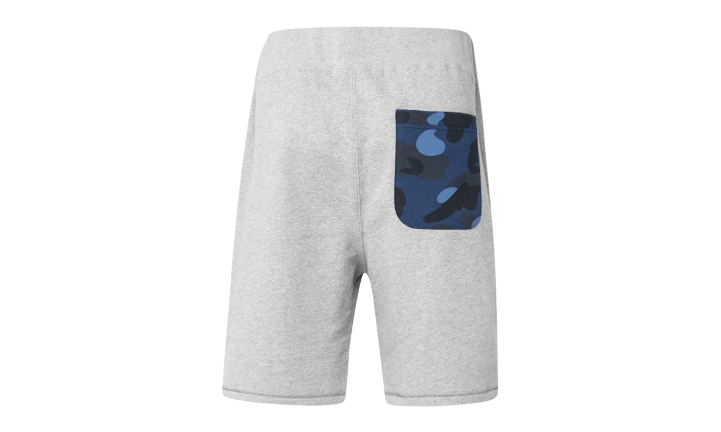 BAPE Shark Sweat Shorts Grey 0ZXSPM153001DGYX