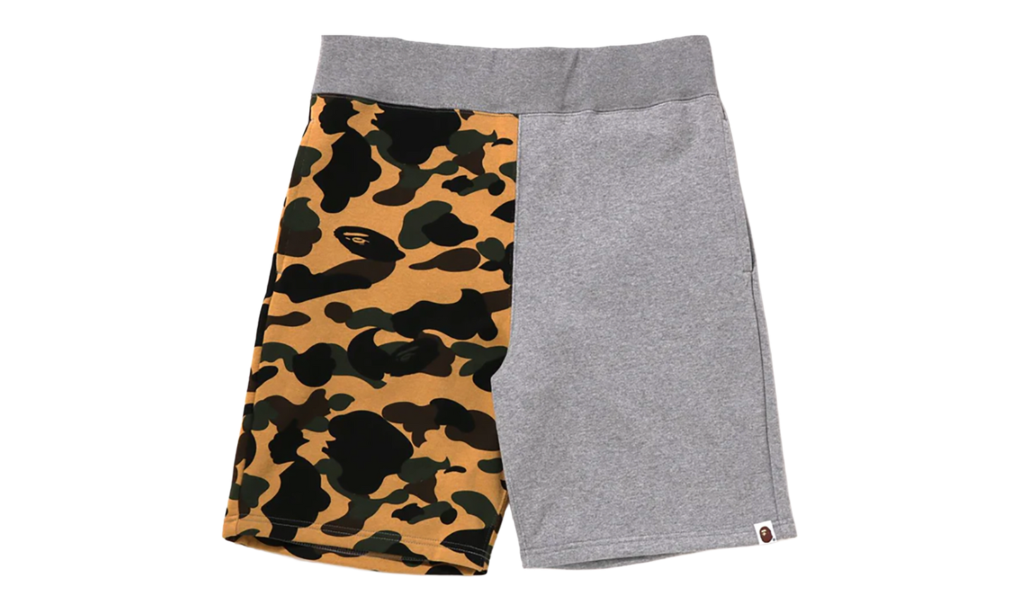 BAPE 1st Camo Back Shark Sweatshorts Grey 1I20 153 004 GREY