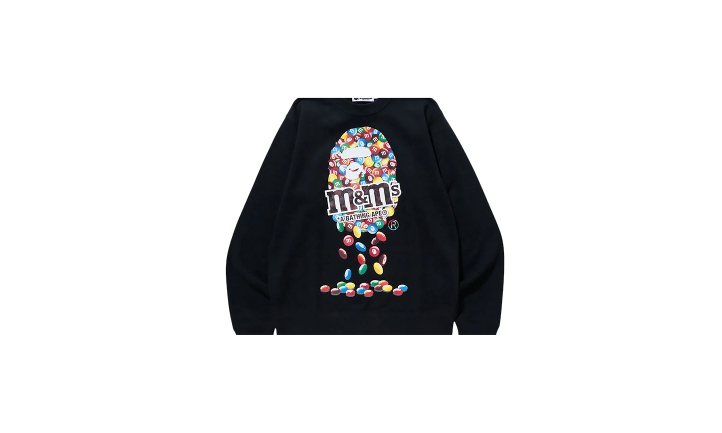 BAPE Crewneck M&M's - Black O9R2LOFB