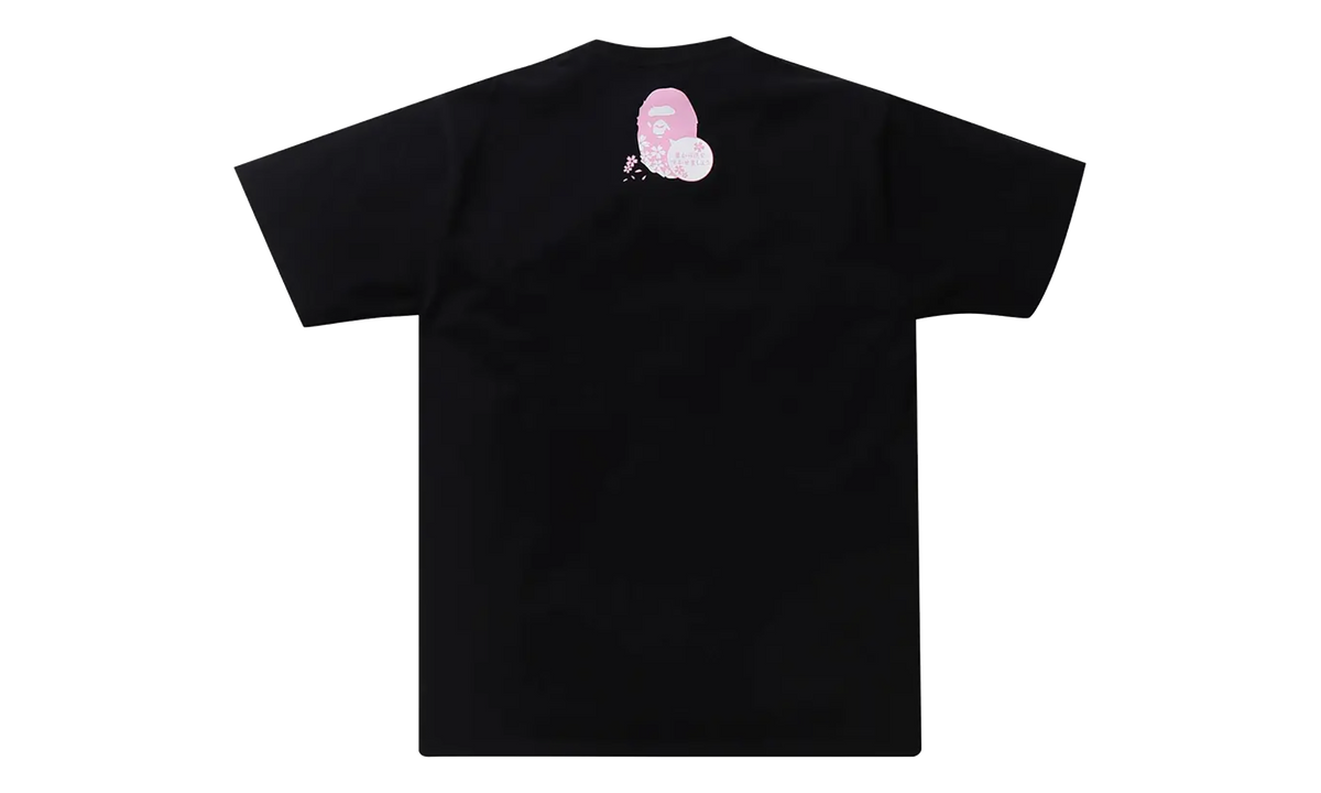 BAPE Sakura Tee Black 1K22 110 036 BLACK