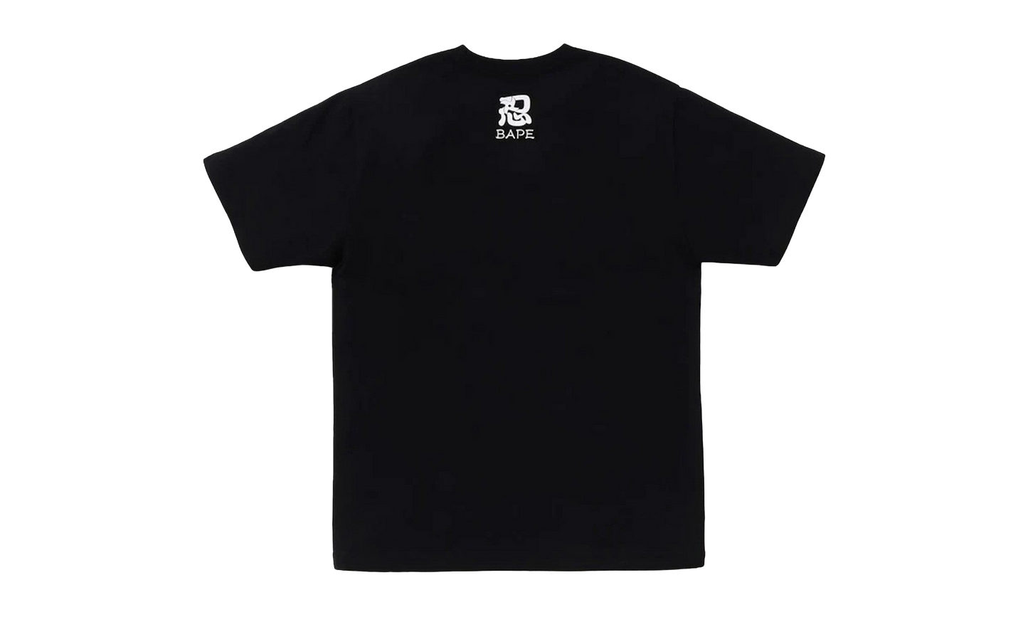 BAPE Ninja College Tee Mens Style : Bape-nct BLACK BAPE NCT BLACK