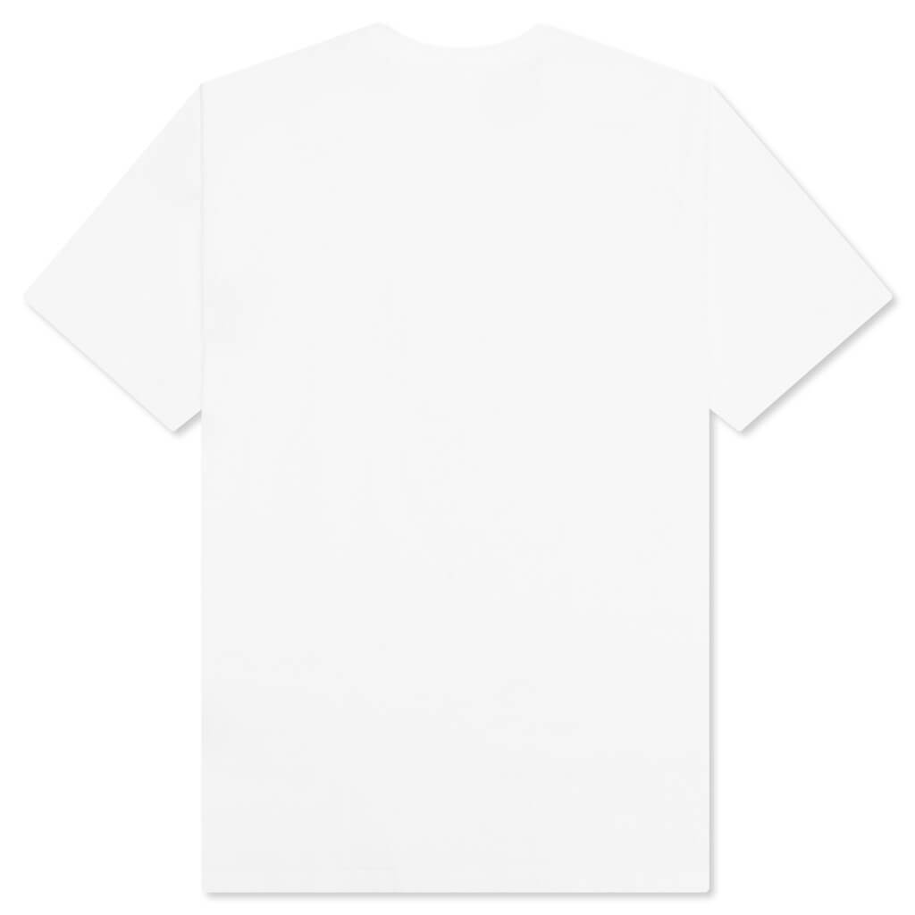 A BATHING APE Color Camo Shark Tee - White/Navy