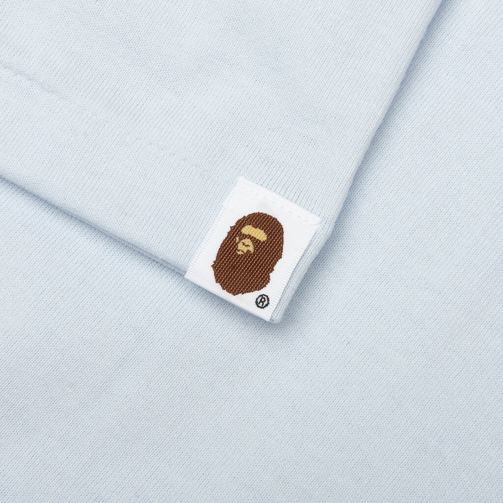 A BATHING APE Milo On Ape Head Tee - Sax