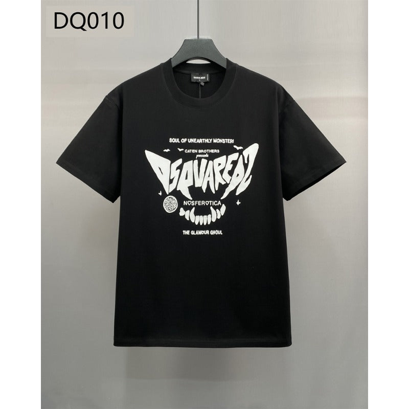 Dsquared2 T-Shirt Small Letter Crew Neck Top Bottom Shirt NextBlock