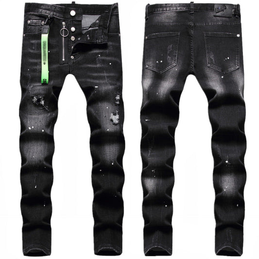 Dsquared2 Jeans Ripped Stretch Jeans NextBlock