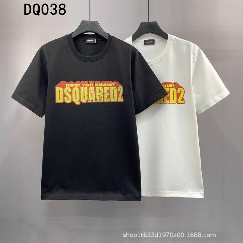 Dsquared2 T-Shirt Color Letter Trend Brand NextBlock