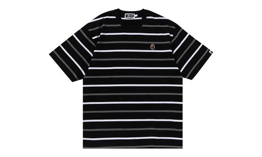 BAPE One Point Stripe Tee Black 001CSK801005M BLK
