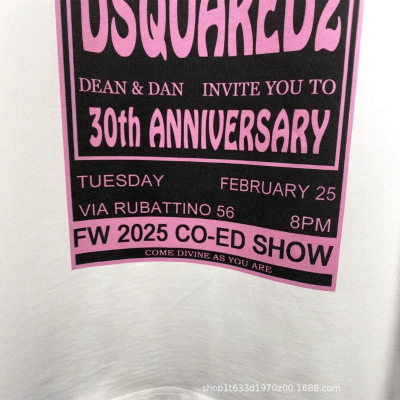 Dsquared2 T-Shirt Letter Print Base NextBlock