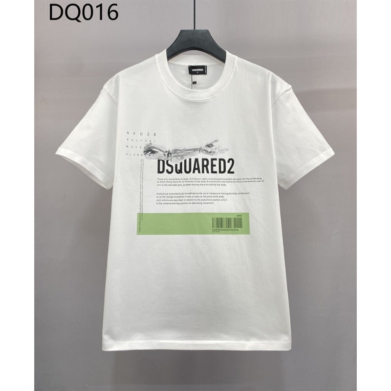 Dsquared2 T-Shirt Tide Brand Short Sleeve Bottom Shirt Couple NextBlock
