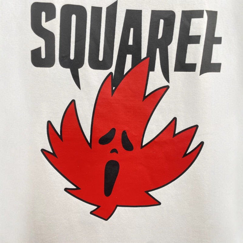 Dsquared2 Maple Leaf Monogram Print Trendy Short Sleeves NextBlock