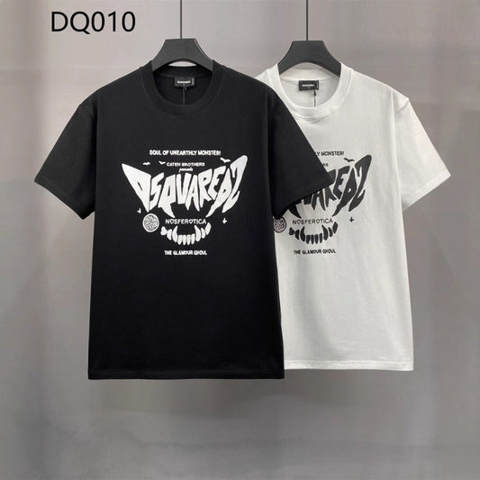 Dsquared2 T-Shirt Small Letter Crew Neck Top Bottom Shirt NextBlock