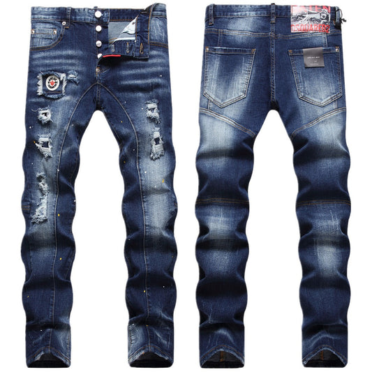 Dsquared2 Jeans Ripped Stretch Jeans NextBlock