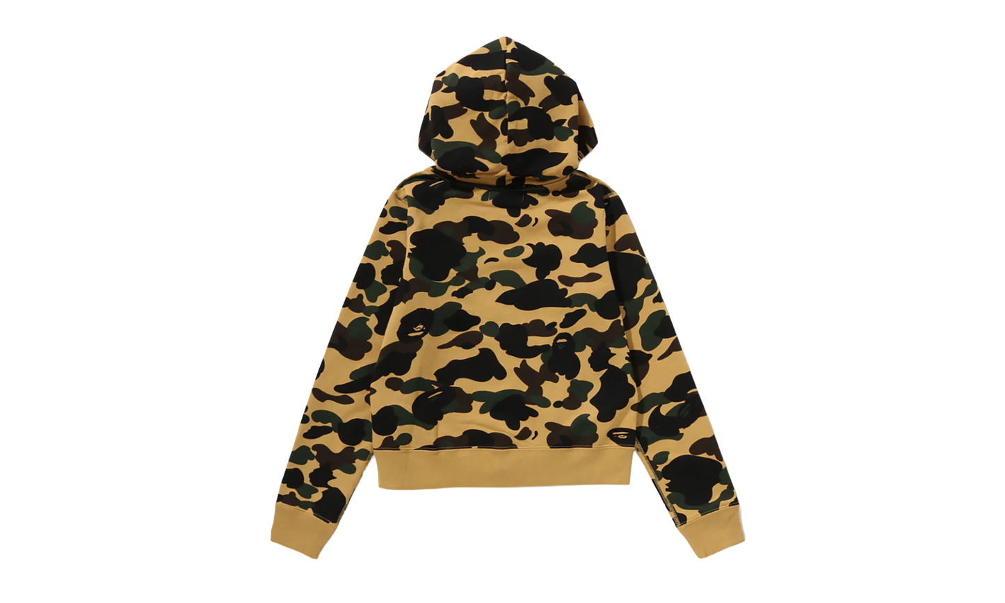 BAPE 1st Camo Windstopper Shark Full Zip Hoodie Yellow B1CSFZHSY