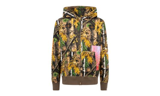 BAPE Forest Camo Wide Full Zip Hoodie Forest Camo OZX SW M115013 C