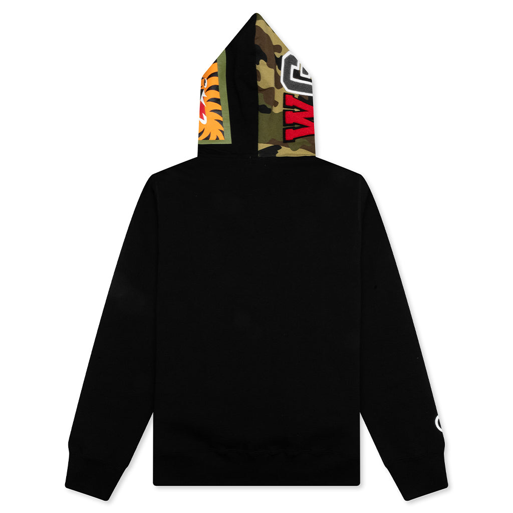 A BATHING APE 1st Shark Full Zip Hoodie - Black