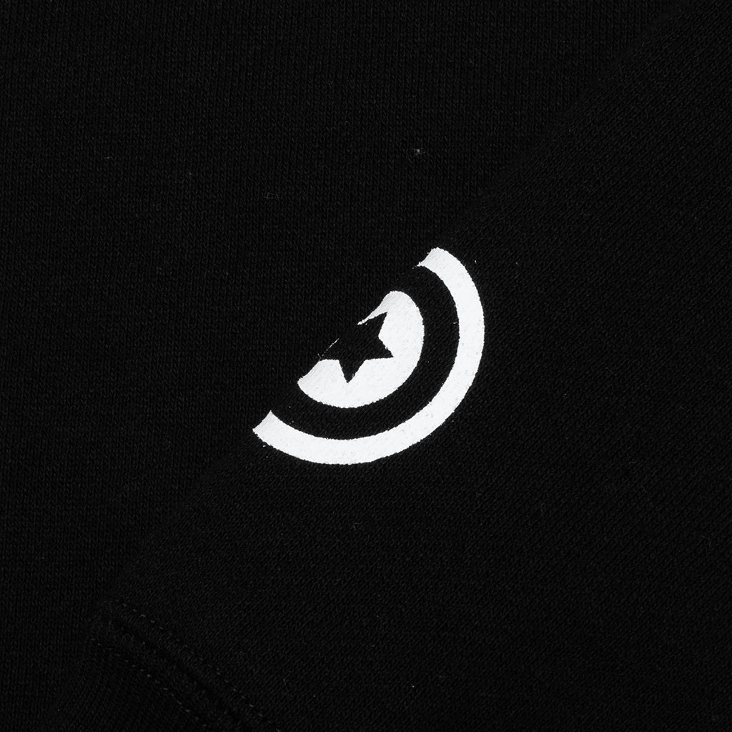 A BATHING APE 1st Shark Full Zip Hoodie - Black