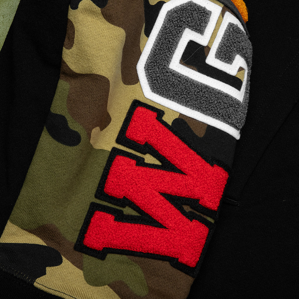 A BATHING APE 1st Shark Full Zip Hoodie - Black