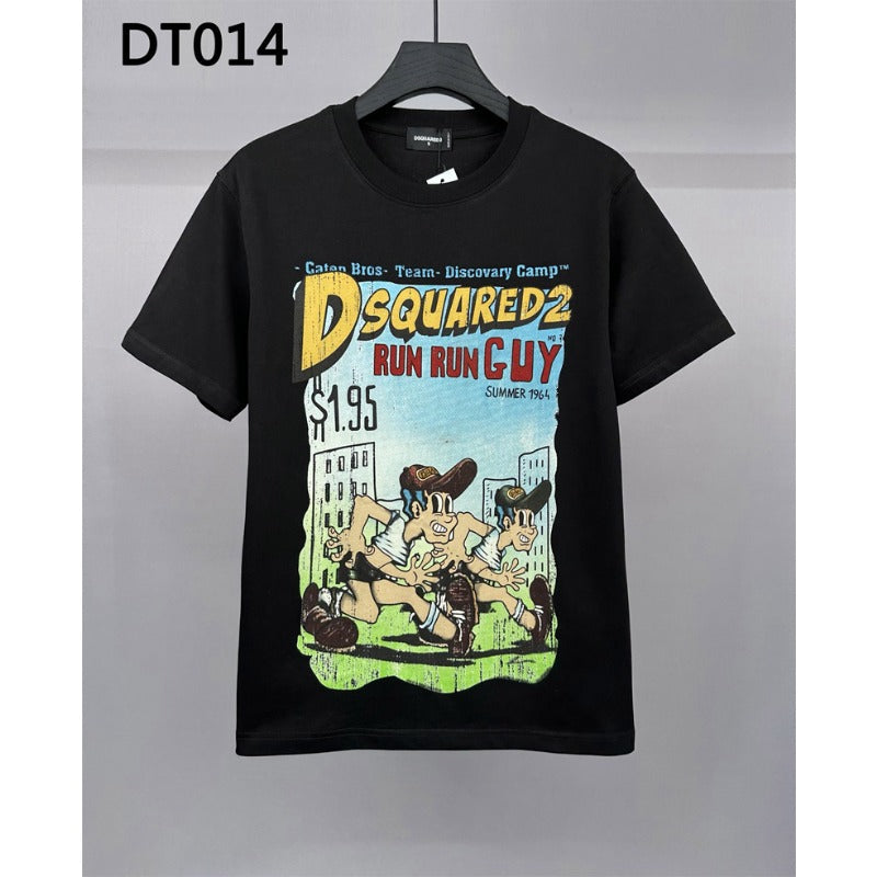 Dsquared2 T-Shirt New Cartoon Personality Printing NextBlock