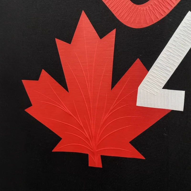 Dsquared2 T-Shirt Maple Leaf Letter Print NextBlock