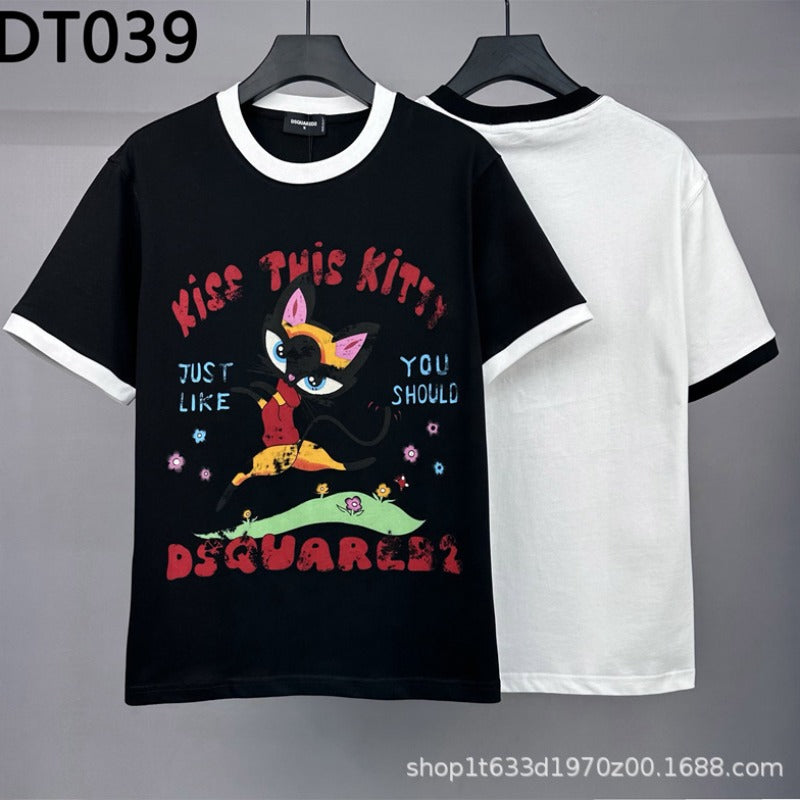 Dsquared2 T-Shirt Tide Letter Print NextBlock