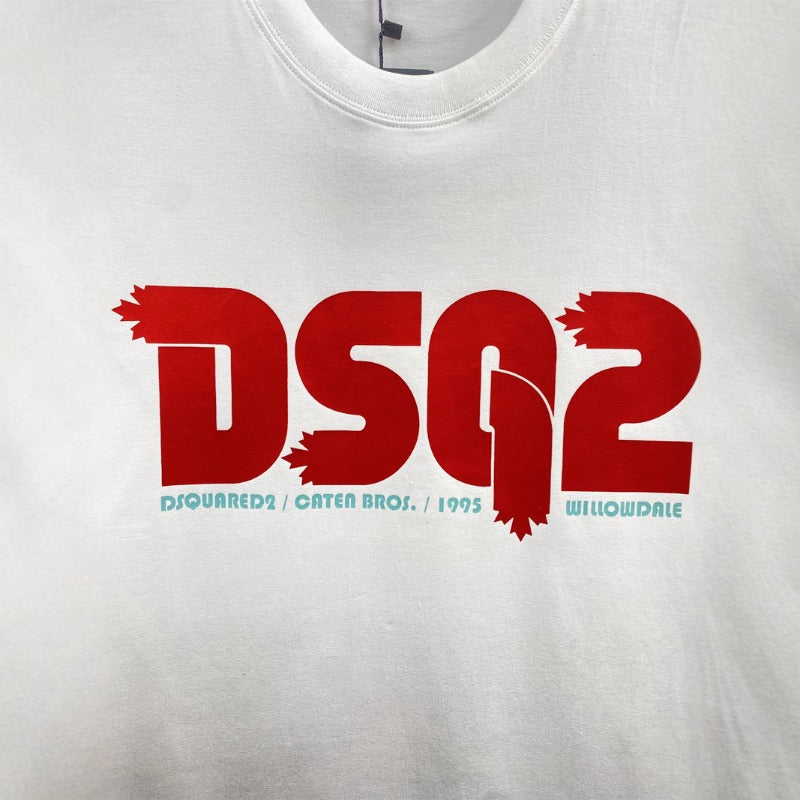 Dsquared2 T-Shirt Trendy Crew Neck Bottom Shirt NextBlock