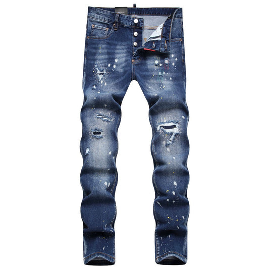 Dsquared2 Jeans Ripped Stretch Jeans NextBlock