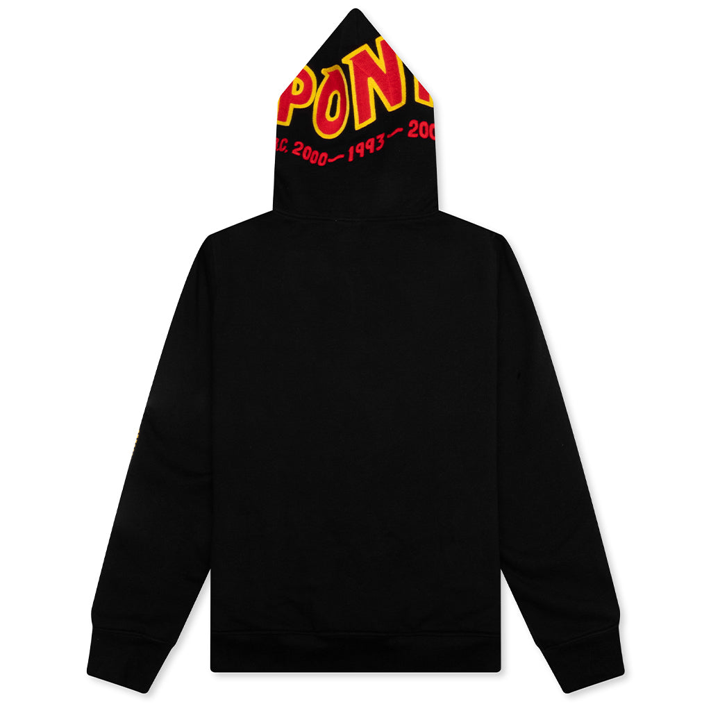 A BATHING APE 2nd Shark Full Zip Hoodie - Black