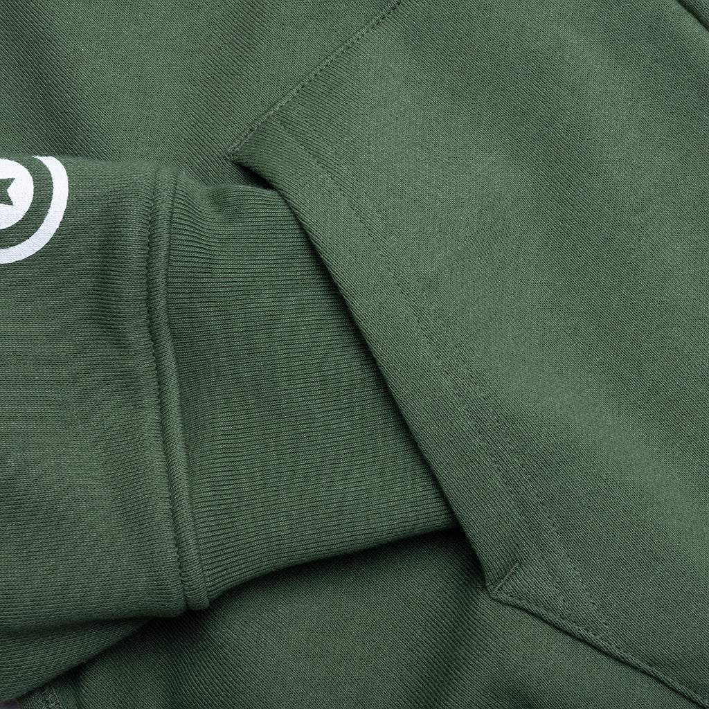A BATHING APE 2nd Shark Full Zip Hoodie - Green