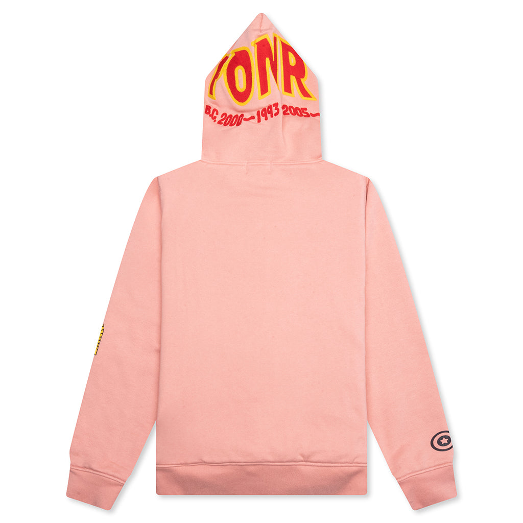 A BATHING APE 2nd Shark Full Zip Hoodie - Pink