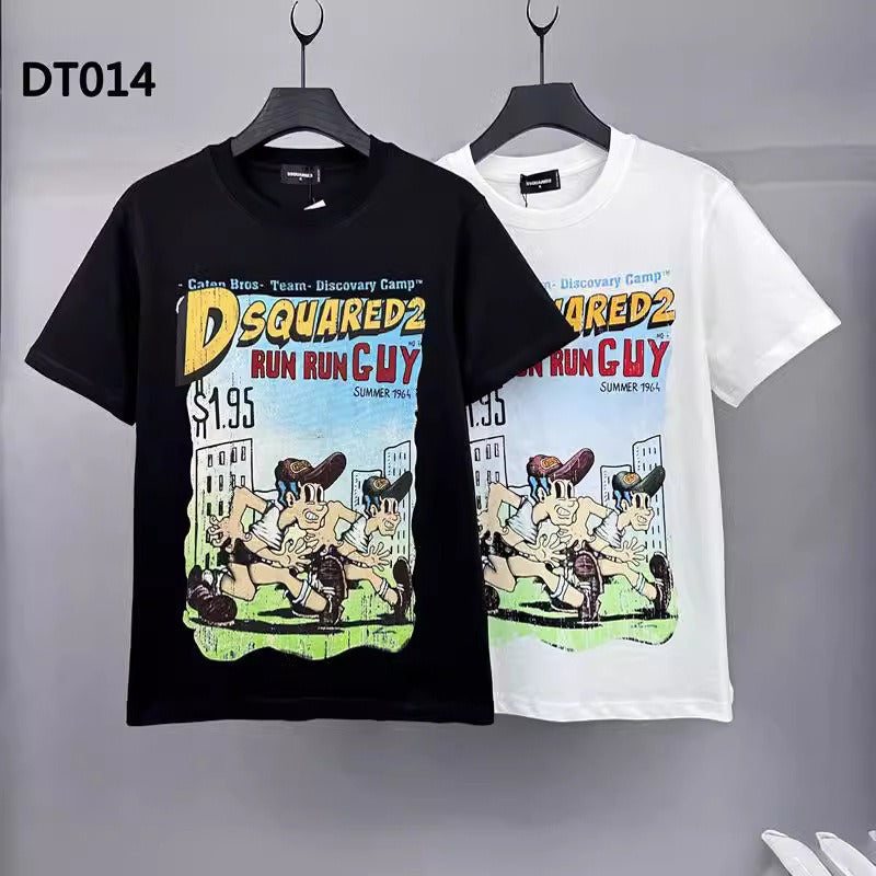 Dsquared2 T-Shirt New Cartoon Personality Printing NextBlock