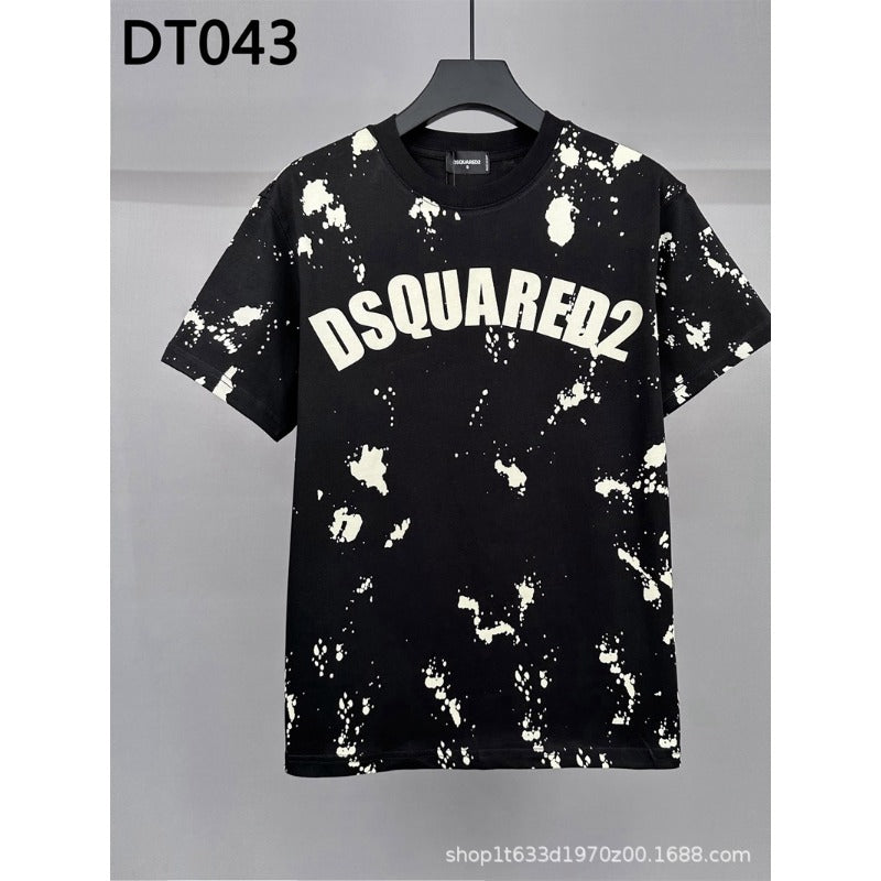 The Dsquared2 T-Shirt is fully printed with the new dragon pattern NextBlock