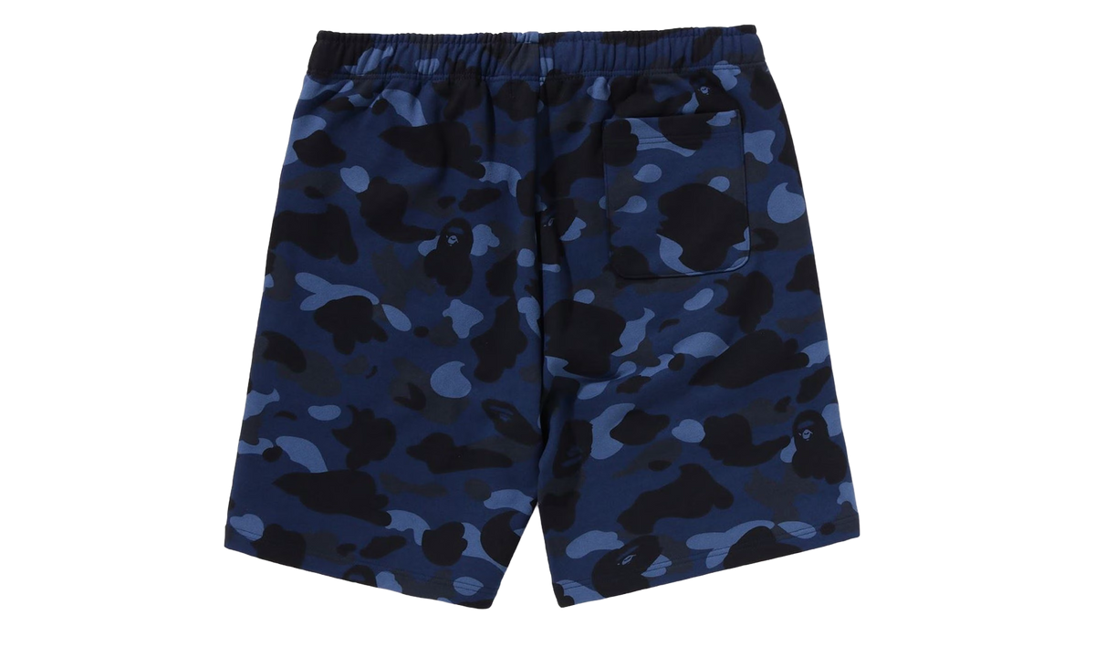 BAPE ABC Camo Shark Sweatshorts Navy 1K30 153 002 NAVY