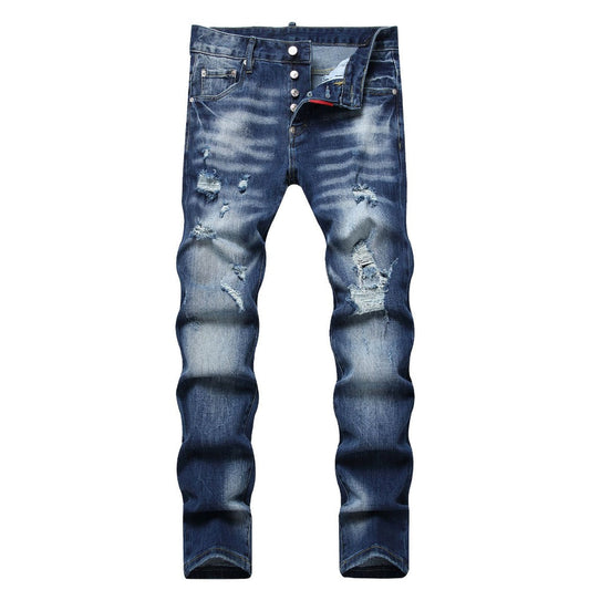 Dsquared2 Jeans Distressed Slim-fit Stretch Jeans NextBlock