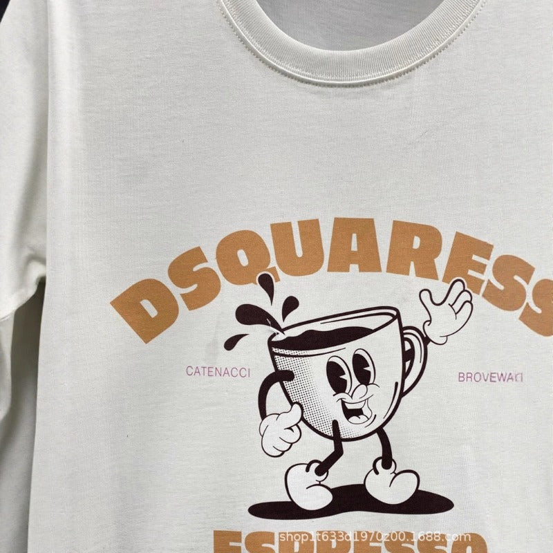 Dsquared2 T-Shirt Color Printed Trend Brand NextBlock