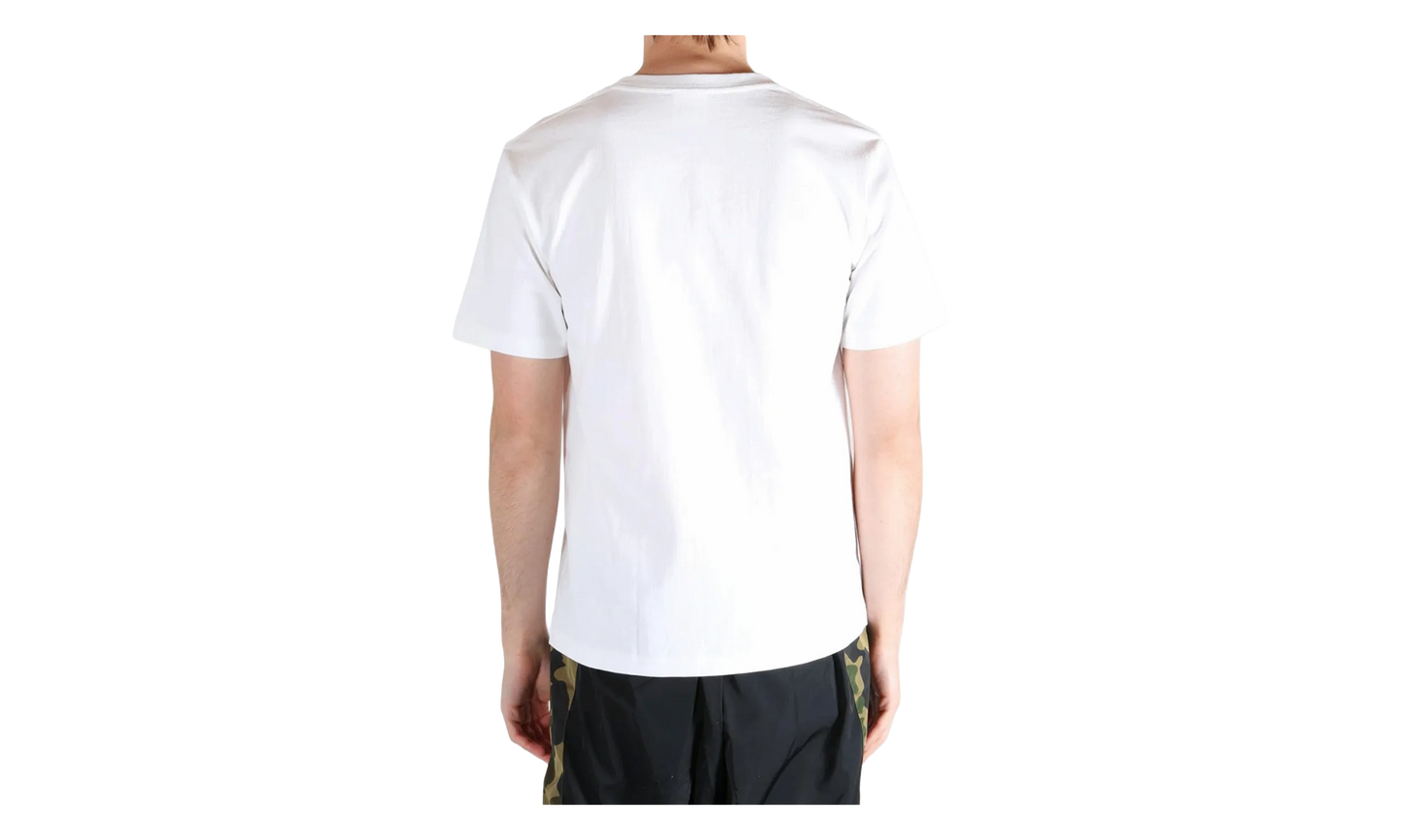 BAPE 1st Camo College Tee White 1L80110011 WH0
